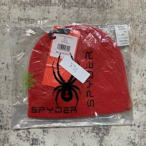 NWT Youth Spyder Reversible Bug Beanie